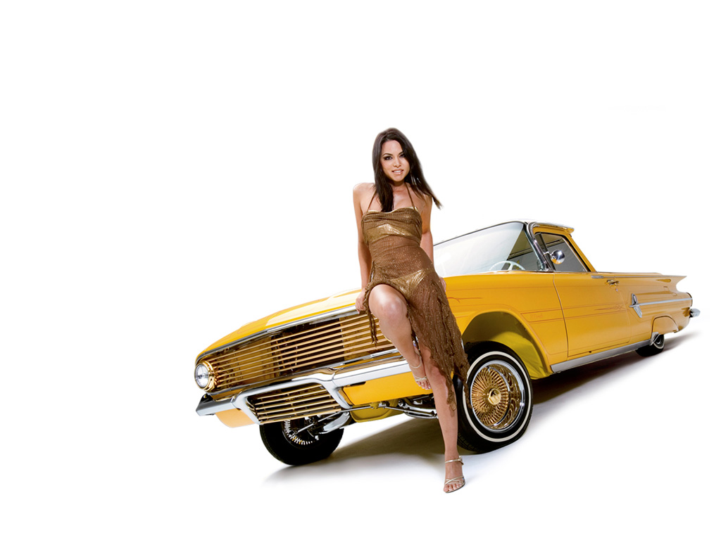 Chevrolet Chevy Sport Coupé & girl