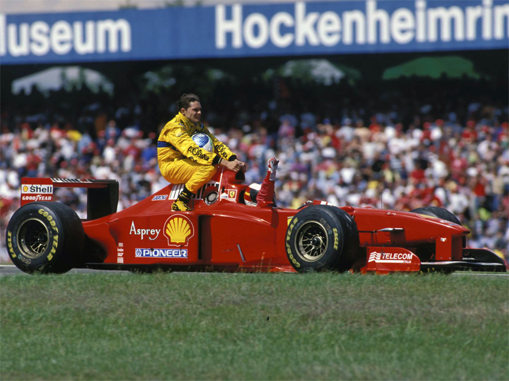 Formule 1 - Fisichella Schumacher
