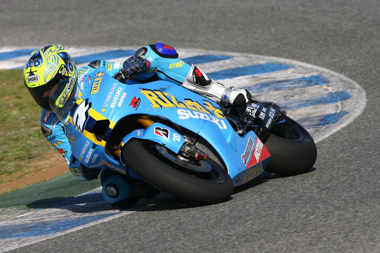 Essais des suzuki Moto GP à IRTA et Jerez
