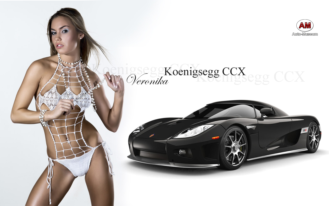 Koenigsegg CCX & Veronika - Sexy Girl